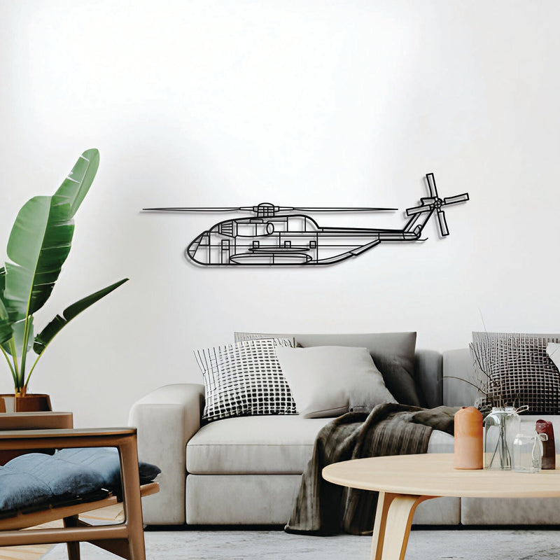 CH-53GS Metal Aircraft Wall Art - NCP0372