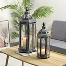 18"& 24.5" High Decorative Candle Lanterns by JHY DESIGN