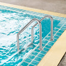 3-Step Stainless Steel Swimming Pool Ladder with Anti-Slip Step by LJGDeals