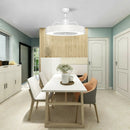 23 Inch Ceiling Fan with LED Light and Remote Control by LJGDeals