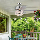 52 Inch Ceiling Fan with Light Reversible Blade and Adjustable Speed by LJGDeals