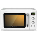Retro Countertop Compact Microwave Oven by DirectDeals