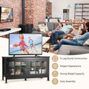 50 Inch Modern Wood Large TV Stand Entertainment Center for TV by LJGDeals