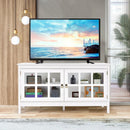 50 Inch Modern Wood Large TV Stand Entertainment Center for TV by LJGDeals