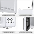700W Retro Countertop Microwave Oven with 5 Micro Power and Auto Cooking Function by LJGDeals