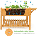 Elevated Planter Box Kit with 8 Grids and Folding Tabletop by LJGDeals