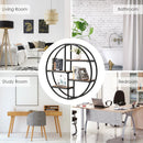 Hanging Storage Shelf Circular Wall-Mounted 4-Tier Rack by LJGDeals