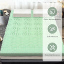 3 Inch Comfortable Mattress Topper Cooling Air Foam by LJGDeals