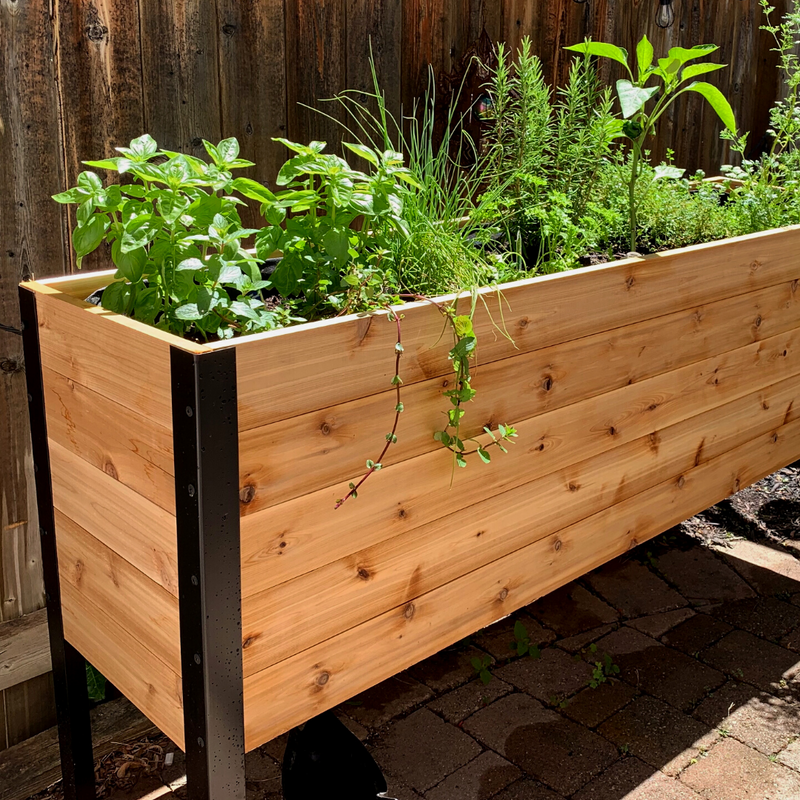 18" x 72" Raised Garden Bed - 30" TALL