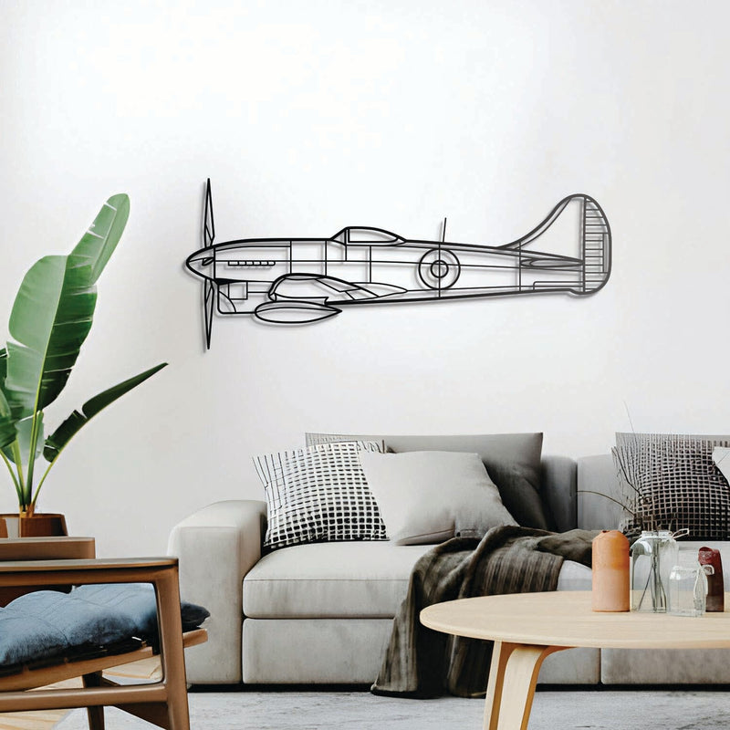 Tempest MK V Metal Aircraft Wall Art - NCP0448