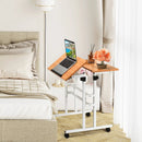 2 in 1 Height Adjustable Sit Standing Computer Desk by LJGDeals