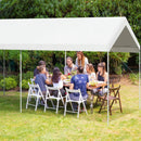 10 x 20 Feet Steel Frame Portable Car Canopy Shelter by LJGDeals