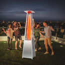 42000 BTU Pyramid Patio Heater with Wheels by LJGDeals