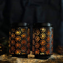 2 Pack Lantern Lights Outdoor (Flower Pattern) by JHY DESIGN