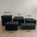The Sculpted Bin - Large with Lid | Set of 3 by SortJoy