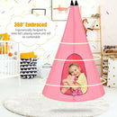 32 Inch Kids Nest Swing Chair Hanging Hammock Seat for Indoor Outdoor by LJGDeals