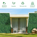 12 Pieces Artificial Boxwood Panels for Wedding Decor Fence Backdrop by DirectDeals