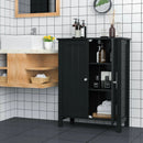 2-Door Bathroom Floor Storage Cabinet Space Saver Organizer by LJGDeals