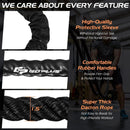 30/40/50 Feet 1.5 Inch Diameter Battle Rope with Protective Sleeve by LJGDeals