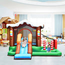 Kids Inflatable Bounce House Jumping Castle Slide Climber Bouncer Without Blower by LJGDeals