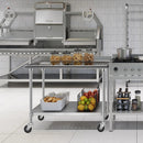 Stainless Steel Commercial Kitchen Prep and Work Table by LJGDeals