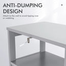 Floor Cabinet Multifunction Storage Rack Organizer Stand by LJGDeals