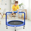 36 Inch Kids Trampoline Mini Rebounder with Full Covered Handrail by LJGDeals