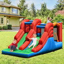 3-in-1 Dual Slides Jumping Castle Bouncer without Blower by LJGDeals