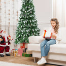 5/6/7.5 Feet Artificial Pencil Christmas Tree with Pine Cones by LJGDeals