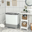 2-in-1 Portable 22lbs Capacity Washing Machine with Timer Control by LJGDeals