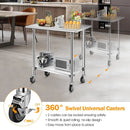 Stainless Steel Commercial Kitchen Prep and Work Table by LJGDeals