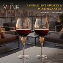 Large Diamond Wine Glasses - 15 Ounce (2, Clear) by The Wine Savant