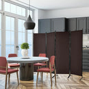 4-Panel Room Divider with Steel Frame by LJGDeals