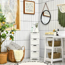 Free-Standing Side Storage Organizer with 4 Drawers by DirectDeals