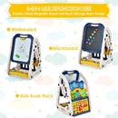 3-in-1 Kids Art Easel Double-Sided Tabletop Easel with Art Accessories by LJGDeals