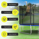 15 Feet Trampoline Safety Replacement Protection Enclosure Net by LJGDeals