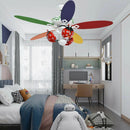 52 Inch Kids Ceiling Fan with Pull Chain Control by DirectDeals