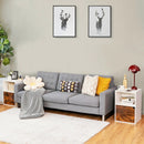 Set of 2 Nightstands Side End Table for Living Room by LJGDeals