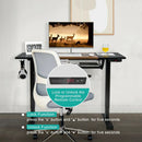 48 Inch Electric Sit to Stand Desk with Keyboard Tray by LJGDeals