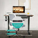 48 Inch Electric Sit to Stand Desk with Keyboard Tray by LJGDeals