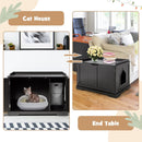 Cat Litter Box Enclosure with Double Doors for Large Cat and Kitty by LJGDeals