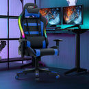 Adjustable Swivel Gaming Chair with LED Lights and Remote by LJGDeals