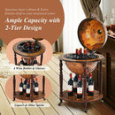 16th Century Italian Wine Cabinet with Wheels by LJGDeals
