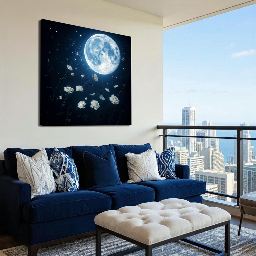 Lunar Canvas Wall Art, photo 3 of 10