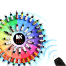 360° Tattoo Ink Display Turntable Wheel Rack