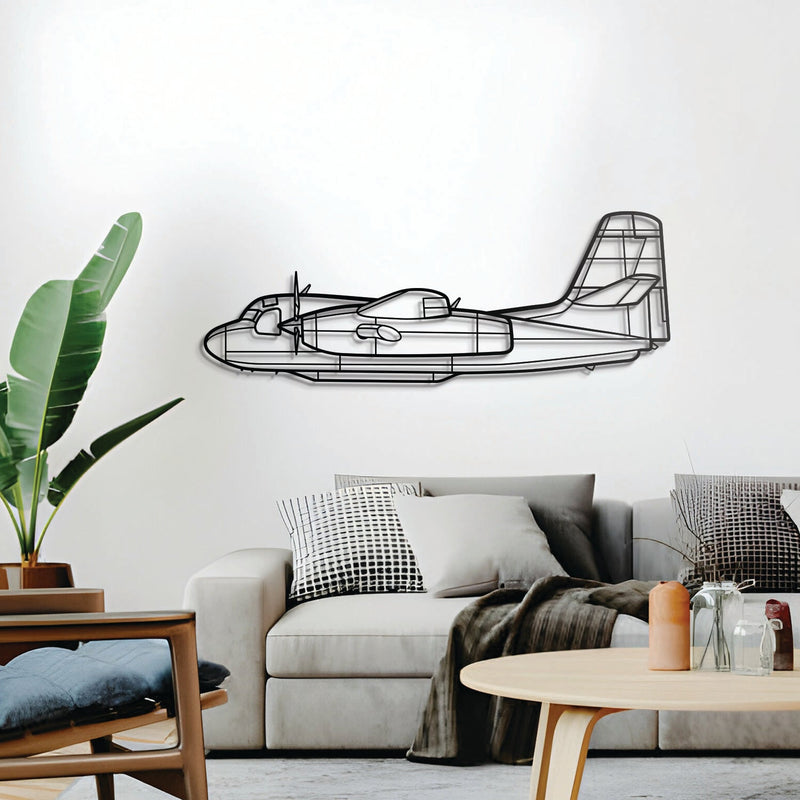 S-2T Metal Aircraft Wall Art - NCP0341