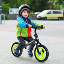 Kids No Pedal Balance Bike with Adjustable Handlebar and Seat-Black by LJGDeals