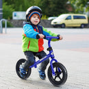 Kids No Pedal Balance Bike with Adjustable Handlebar and Seat-Blue by LJGDeals