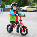 Kids No Pedal Balance Bike with Adjustable Handlebar and Seat-Red by LJGDeals