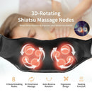 Shiatsu Neck Massager with Heat and Deep Tissue 3D-Kneading-Black by LJGDeals